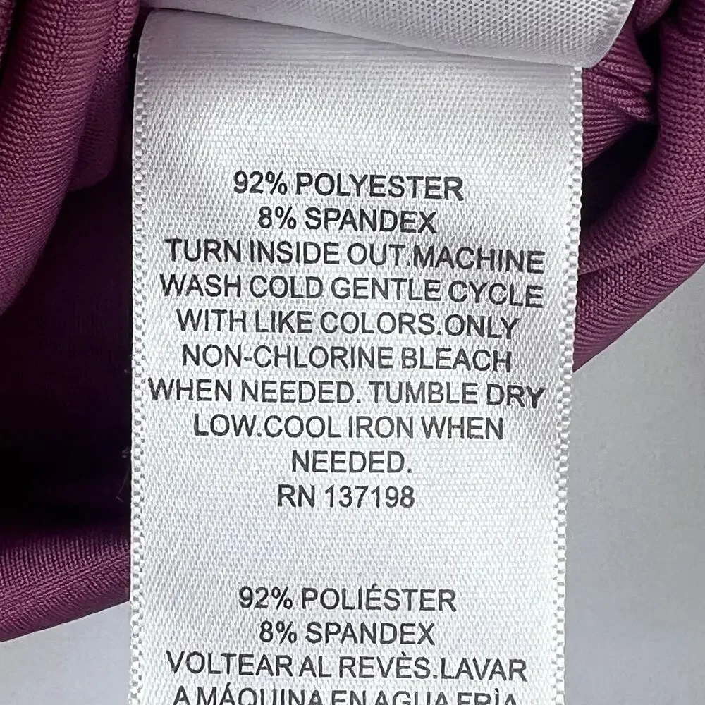 New Nina Parker Size 2X Crew Neck Pink Cropped Tank Top